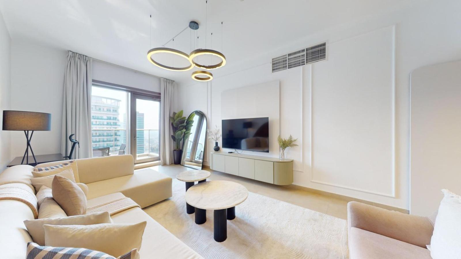 Sparkle Tower - Chic Three Bed With Marina View Apartment *